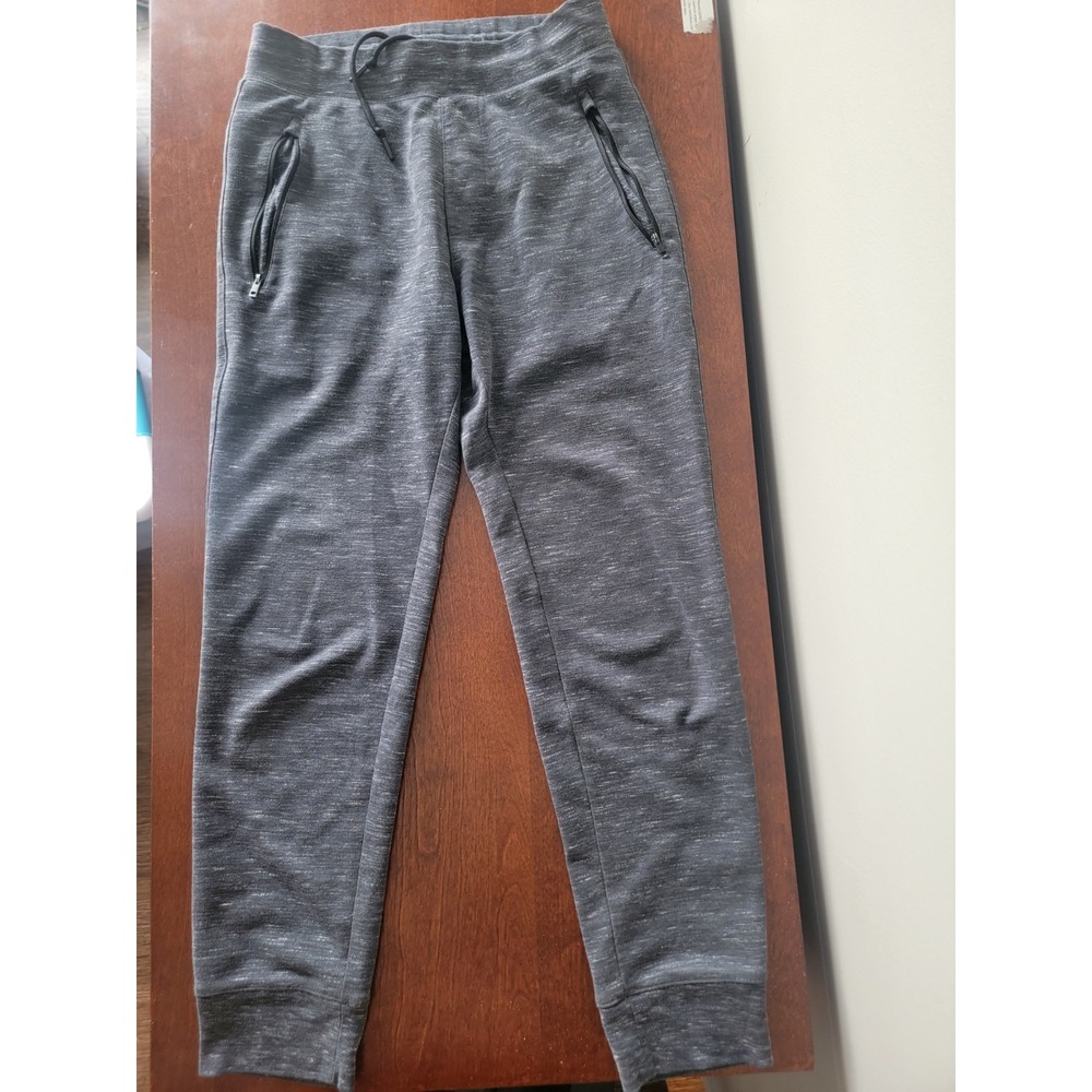 Uniqlo XS Gray Jogger Sweat Pant Athletic Casual Pockets Lounge Athleisure EUC